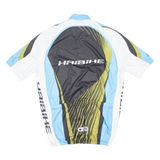 Cycling Mens Jersey Blue 1/4 Zip M