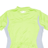Cycling Mens Jersey Green 1/2 Zip L