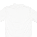 Cycling Mens Jersey White 1/4 Zip M