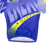 Cycling Mens Jersey Purple 1/4 Zip L