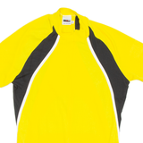 Cycling Mens Jersey Yellow 1/2 Zip L