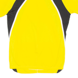 Cycling Mens Jersey Yellow 1/2 Zip L