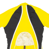 Cycling Mens Jersey Yellow 1/2 Zip L