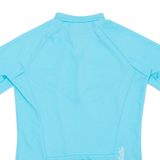Cycling Womens Jersey Blue 1/4 Zip S