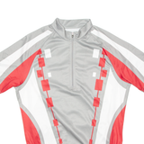 Cycling Mens Jersey Grey 1/4 Zip XL