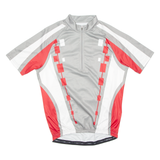 Cycling Mens Jersey Grey 1/4 Zip XL