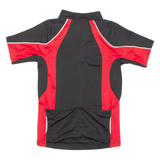 Cycling Boys Jersey Red 1/4 Zip S