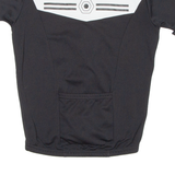 Cycling Boys Jersey Black 1/4 Zip S