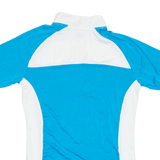 Cycling Mens Jersey Blue 1/4 Zip S