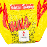 Cycling Mens Jersey Yellow Long Sleeve Full Zip XL