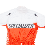 Cycling Mens Jersey Red Full Zip M