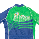 Cycling Mens Jersey Green Full Zip XL