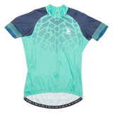 Cycling Mens Jersey Blue Full Zip S