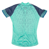 Cycling Mens Jersey Blue Full Zip S