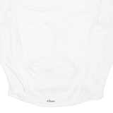 Cycling Womens Jersey White Long Sleeve Full Zip L