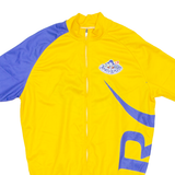 Cycling Womens Jersey Yellow Full Zip L