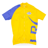 Cycling Womens Jersey Yellow Full Zip L