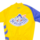 Cycling Womens Jersey Yellow Full Zip L