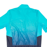 Cycling Mens Jersey Blue Full Zip L