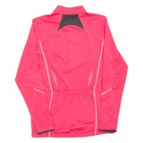 Cycling Womens Jersey Pink Long Sleeve Full Zip UK 10