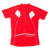 Cycling Mens Jersey Red Full Zip XL