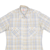 LEVI'S Womens Shirt Blue Check L
