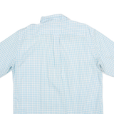 NAUTICA Classic Fit Wrinkle Resistant Mens Shirt Blue Check L