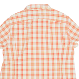 JACK WOLFSKIN Womens Shirt Orange Check 2XL