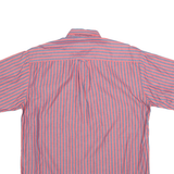 E.B COMPANY Casual Wear Mens Shirt Red Striped XL