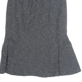 Womens Peasant Skirt Black Midi 90s M