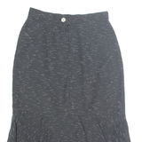Womens Peasant Skirt Black Midi 90s M