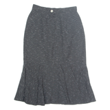 Womens Peasant Skirt Black Midi 90s M