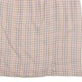 Womens Straight Skirt Beige Knee Length Chevron M