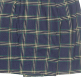 BETTY BARCLAY Womens Straight Skirt Blue Short Check S