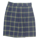 BETTY BARCLAY Womens Straight Skirt Blue Short Check S