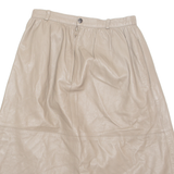 Womens Maxi Skirt Brown Knee Length XS