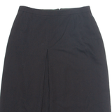 HAMMER Womens Pleated Skirt Black Midi M