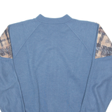 DAMART Full Zip Mens Sweatshirt Blue L