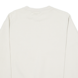 ADIDAS ORIGINALS Womens Sweatshirt Beige Crewneck UK 12