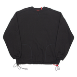 CUCKOO Womens Sweatshirt Black Crewneck ONE SIZE