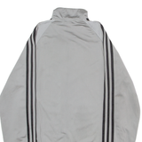 ADIDAS Mens Track Jacket Silver S