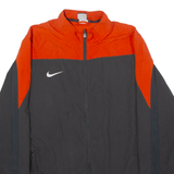 NIKE Mens Track Jacket Grey Colourblock XL