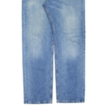 LEVI'S 505 Jeans Mens Blue Regular Straight Stone Wash W36 L32