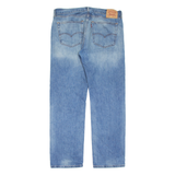 LEVI'S 505 Jeans Mens Blue Regular Straight Stone Wash W36 L32