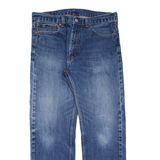 LEVI'S 505 Jeans Mens Blue Regular Straight Stone Wash W36 L32