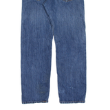 LEVI'S 505 Jeans Mens Blue Regular Straight Stone Wash W36 L32