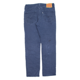 LEVI'S 514 Jeans Mens Blue Regular Straight Stone Wash W32 L32