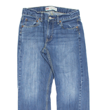 LEVI'S 514 Jeans Womens Blue Regular Straight Stone Wash W30 L26