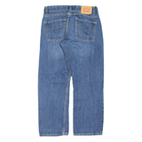 LEVI'S 514 Jeans Womens Blue Regular Straight Stone Wash W30 L26