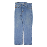 LEVI'S 516 Jeans Mens Blue Regular Straight Stone Wash W33 L30